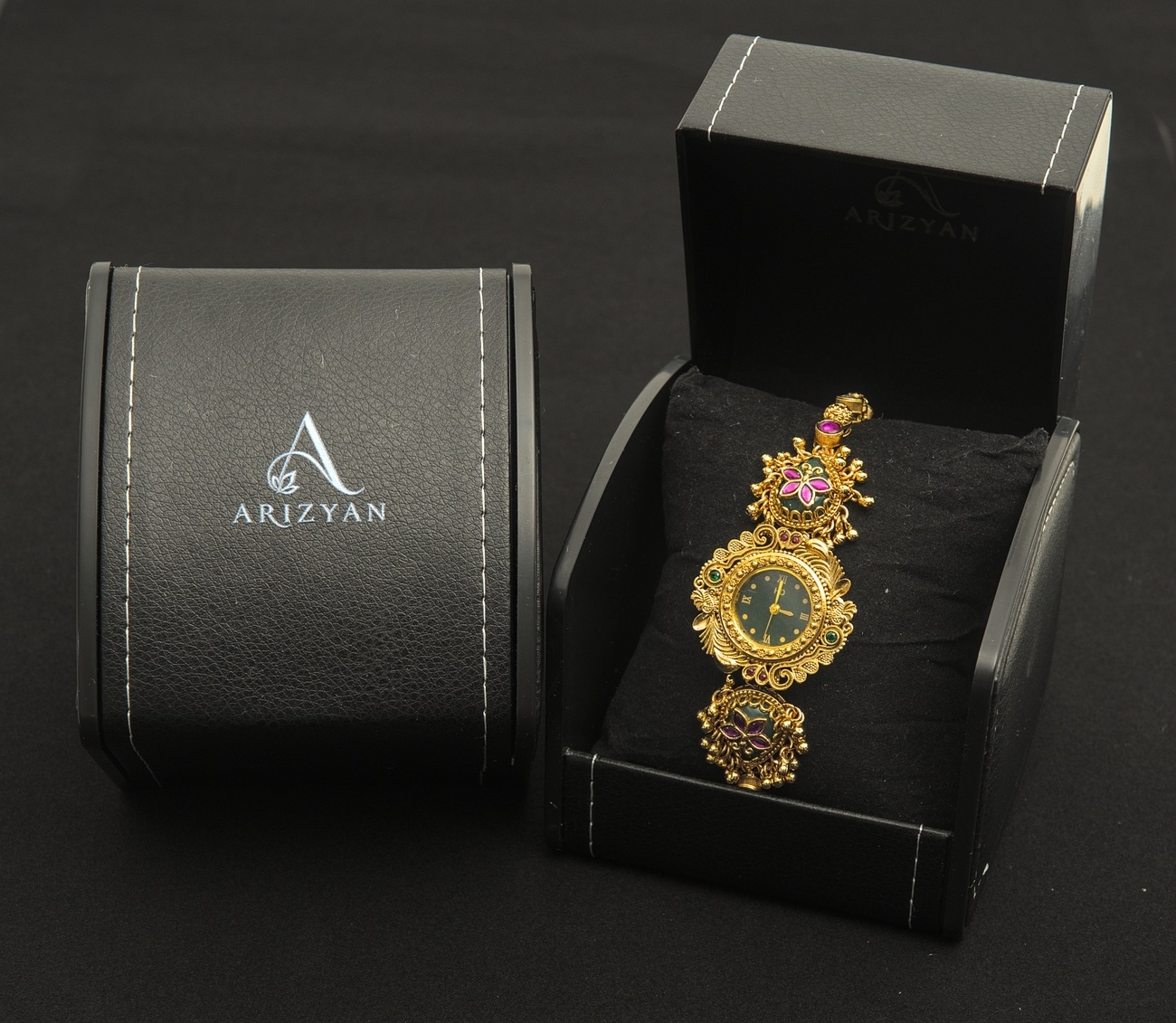 Peacock Oval Watch - Style 38 — view 3