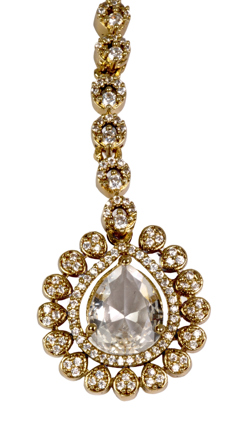 Forehead Crystal Drop Short — view 7