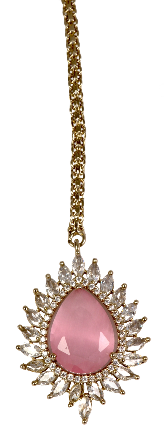 Forehead Crystal Drop Long — view 4
