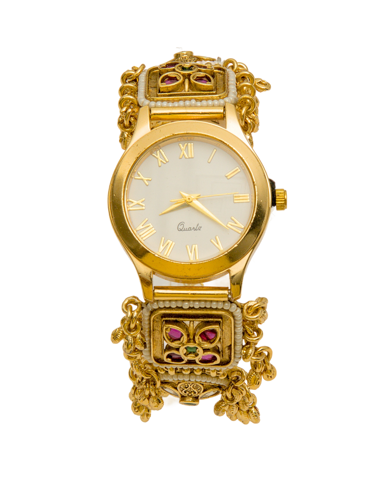 Ruby Square Link Watch - Style 35