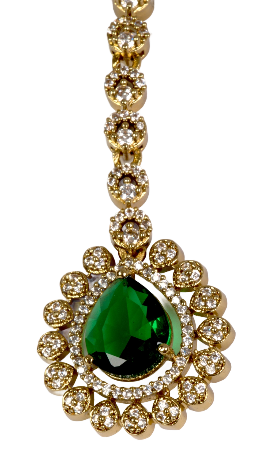 Forehead Crystal Drop Short — view 2